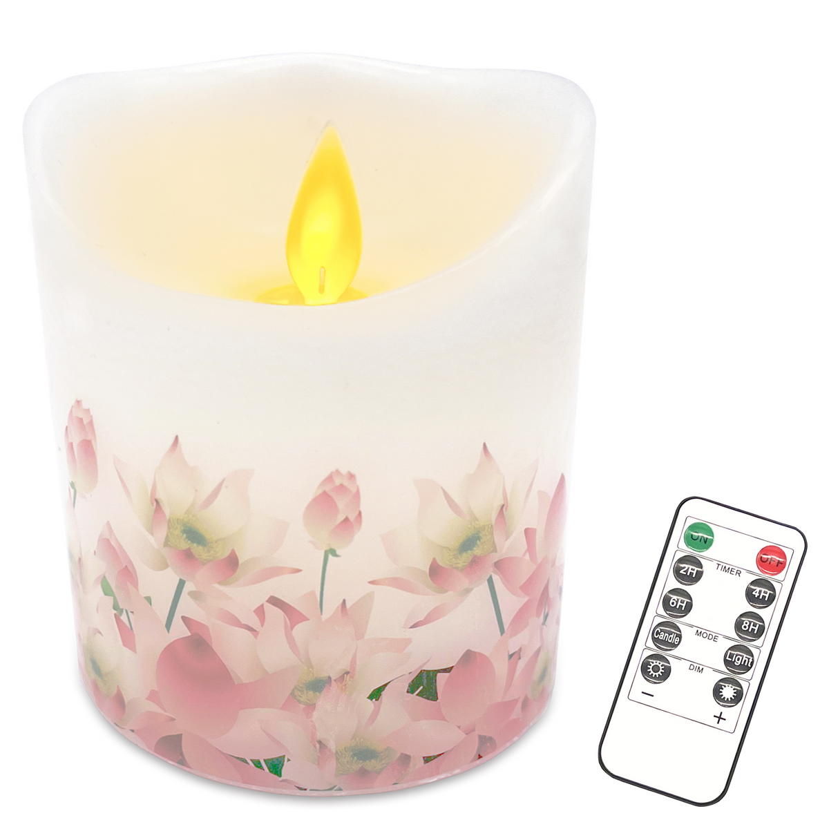 ゆらぐLEDろうそく キャンドル 電池式 LEDロウソク 蝋燭 仏壇用