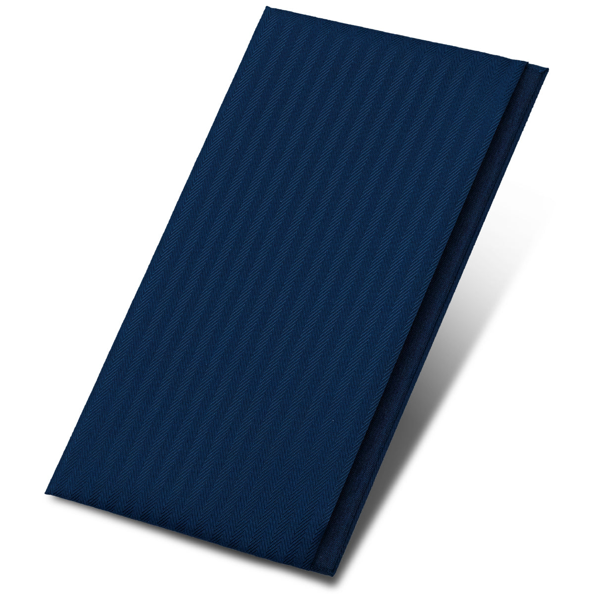 スマートふくさ 【京都老舗が制作】 慶弔両用 ちりめん 結婚式 お葬式 袱紗 祝儀袋 紫 冠婚葬祭マナーBOOK付 ストライプネイビー