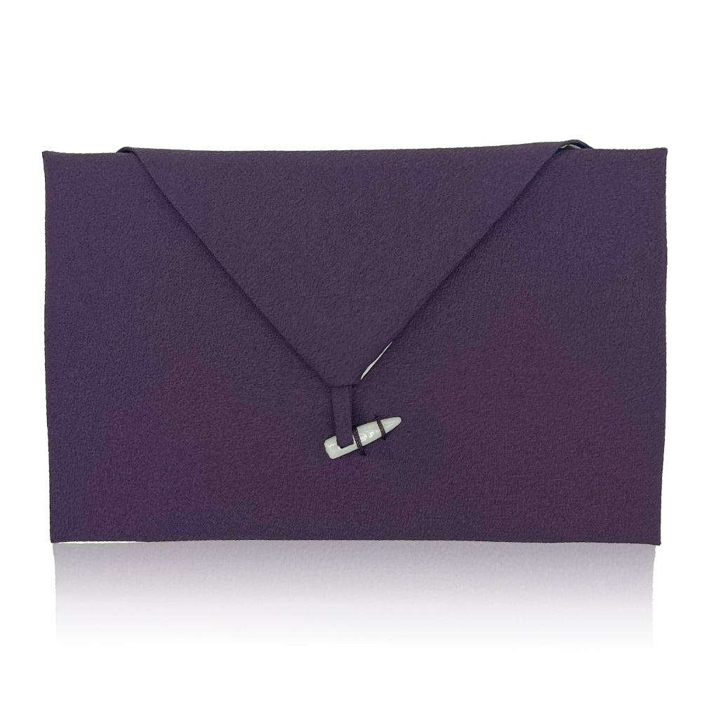 台付ふくさ 【葬祭プロ推奨】 慶弔両用 袱紗 結婚式 お葬式 祝儀袋 紫 包み 東雲