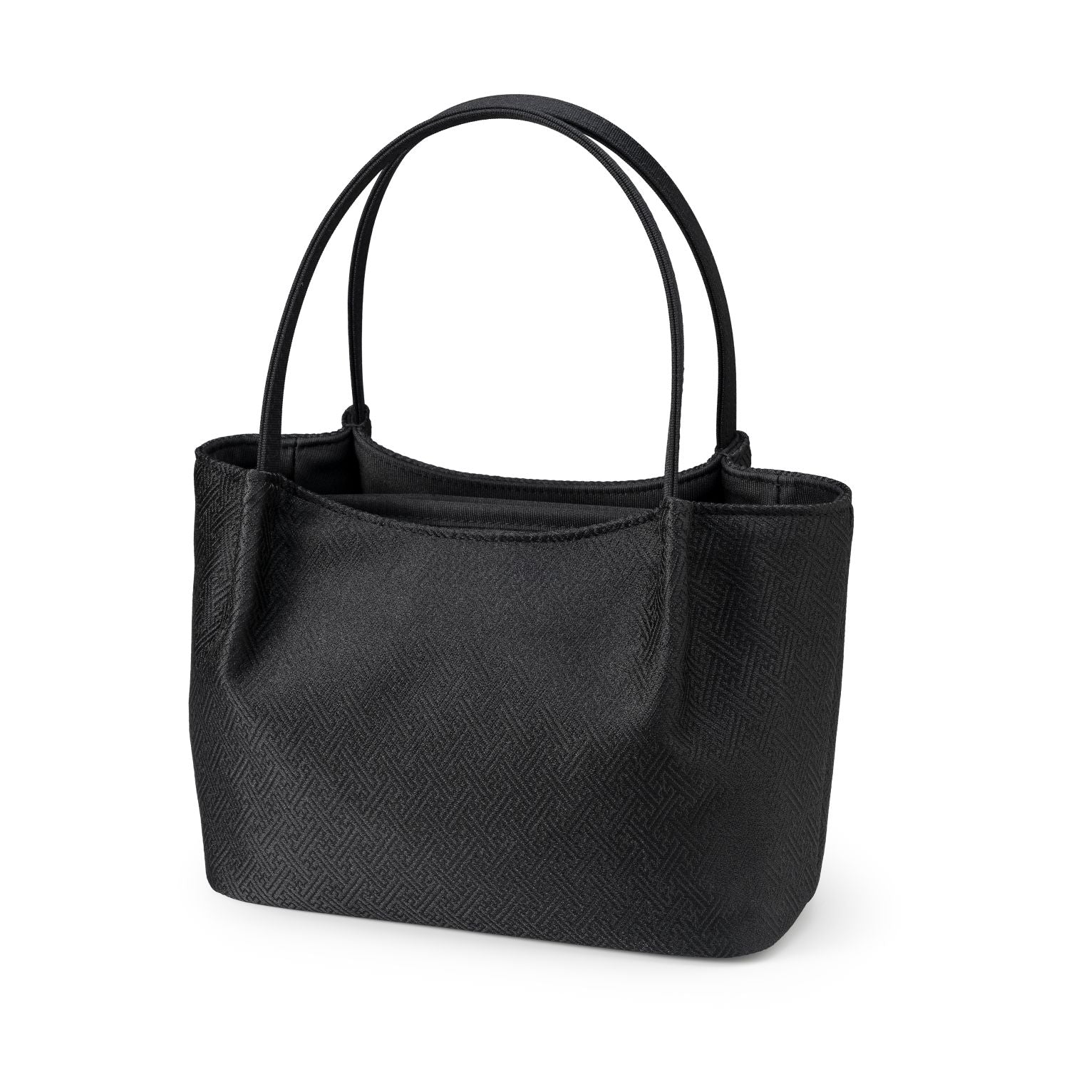 (西陣織 職人の手作り） フォーマルバッグ 黒 ブラックフォーマル バッグ 冠婚葬祭 女性 喪服 葬式 葬儀用 お葬式 大きめ 日本製 袱紗セット