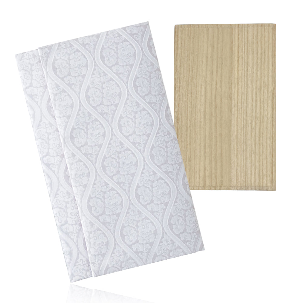 ふくさ 【西陣織 葬祭プロ推奨品】 正絹 結婚式 袱紗 祝儀袋 マナーBOOK付 桐箱入 男性 女性 立涌雲