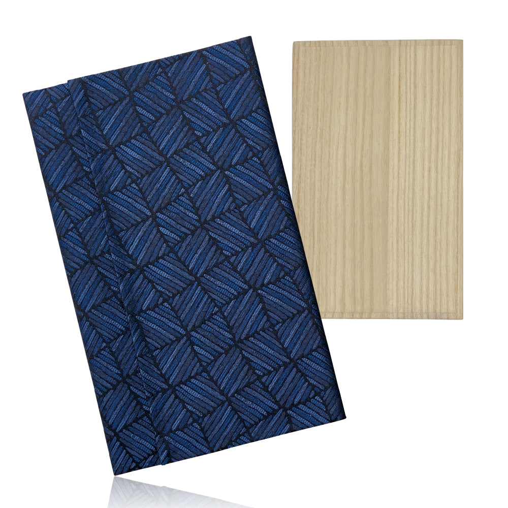 ふくさ 【西陣織 葬祭プロ推奨品】 正絹 結婚式 袱紗 祝儀袋 マナーBOOK付 桐箱入 男性 女性 よろけ格子