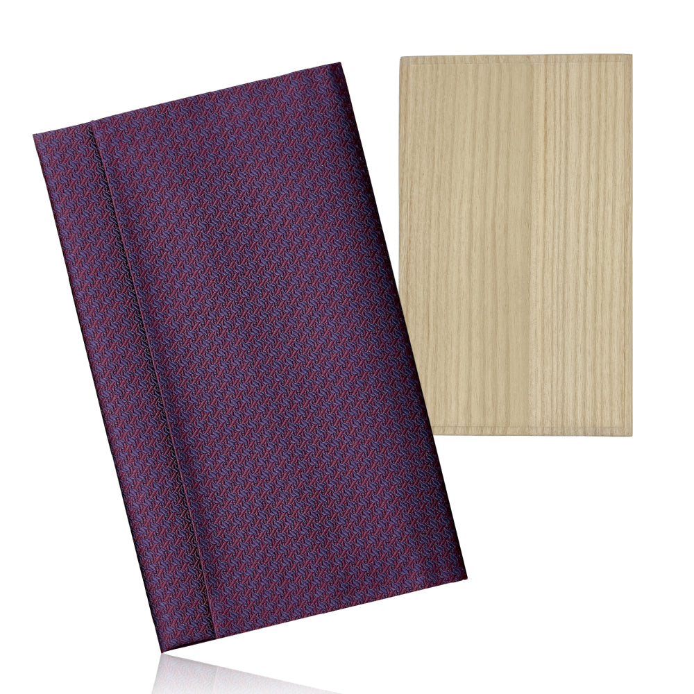 ふくさ 【西陣織 葬祭プロ推奨品】 正絹 結婚式 袱紗 祝儀袋 マナーBOOK付 桐箱入 男性 女性 千鳥格子