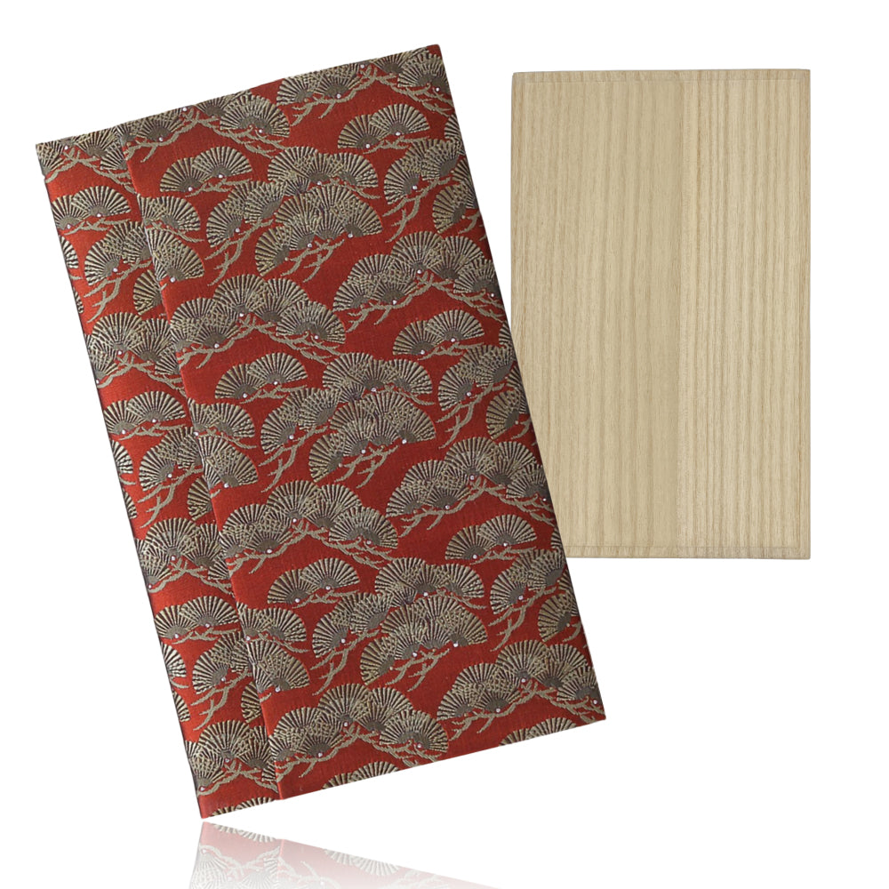 ふくさ 【西陣織 葬祭プロ推奨品】 正絹 結婚式 袱紗 祝儀袋 マナーBOOK付 桐箱入 男性 女性 松寿